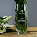 Personalised Anniversary Bullet Vase from Heartfelt Gifts