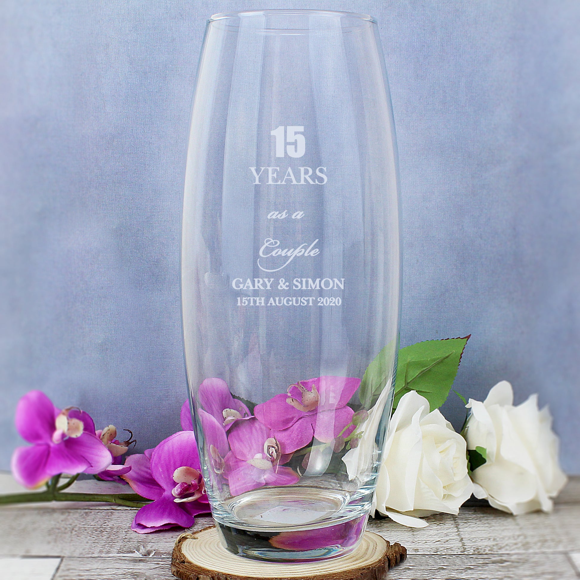 Personalised Anniversary Bullet Vase - image 5