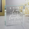 Personalised Arrow Anniversary Crystal Token from Heartfelt Gifts