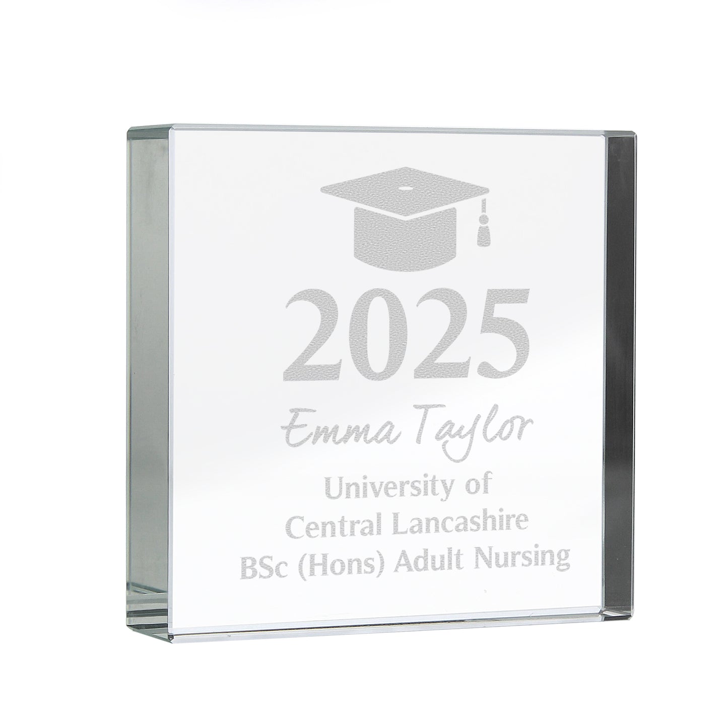Personalised Graduation Crystal Token - image 5