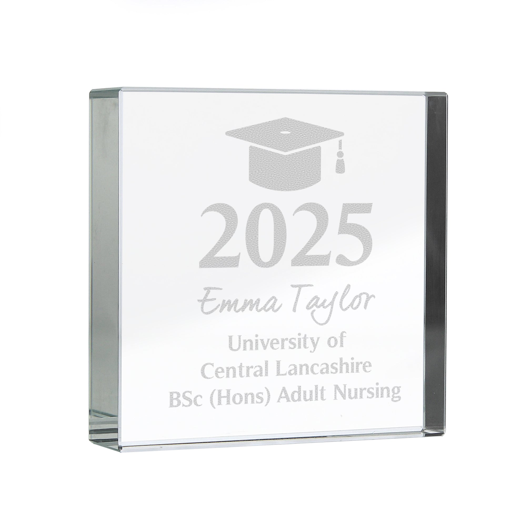 Personalised Graduation Crystal Token - image 5