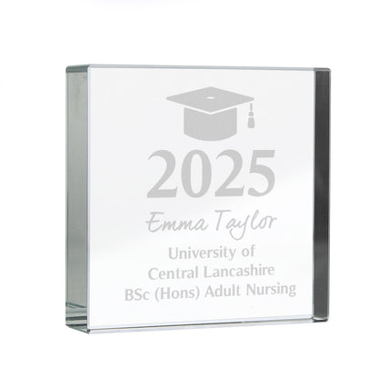 Personalised Graduation Crystal Token - image 5