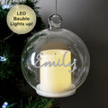 Personalised Christmas LED Candle Bauble from Heartfelt Gifts