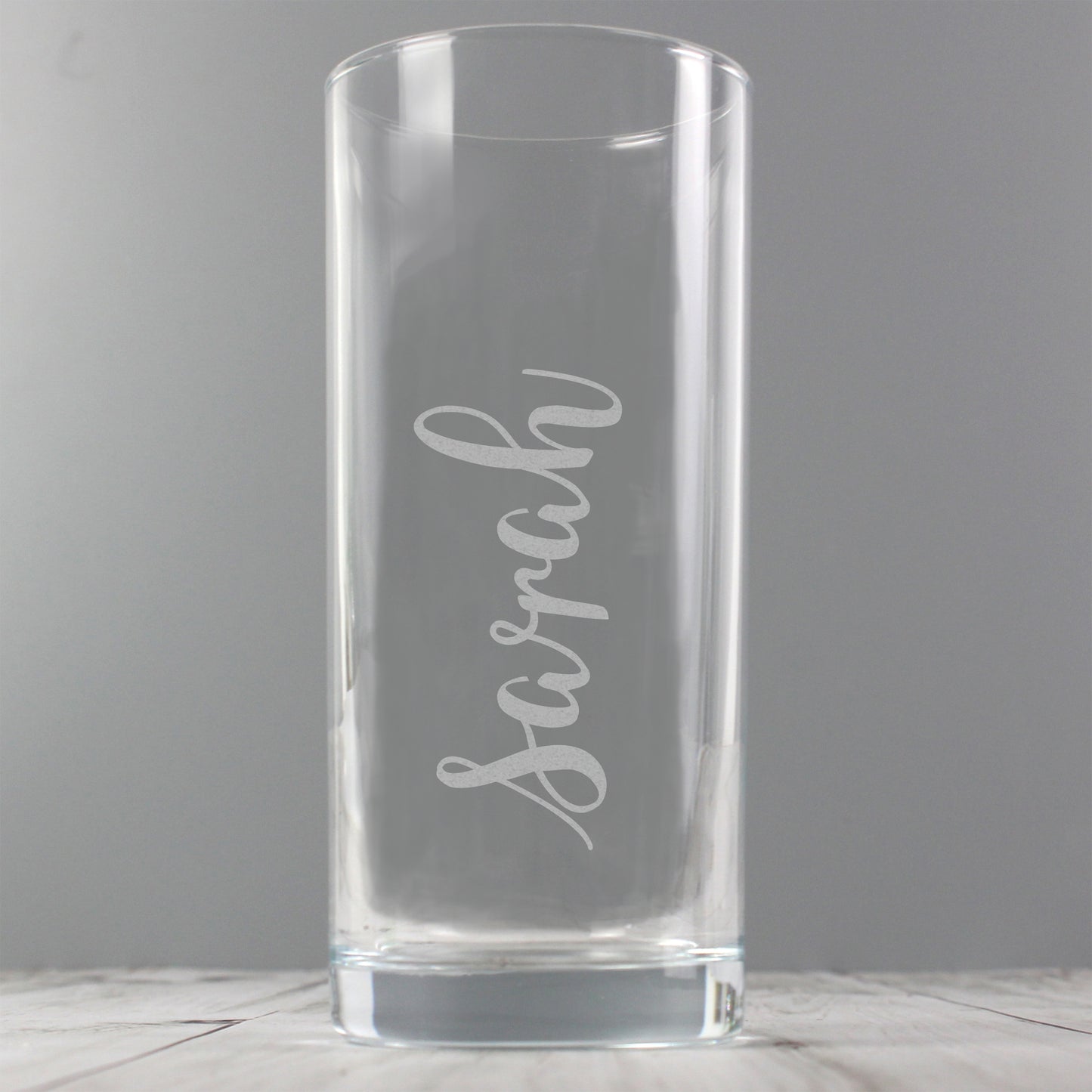 Personalised Name Only Engraved Hi Ball Glass - image 3