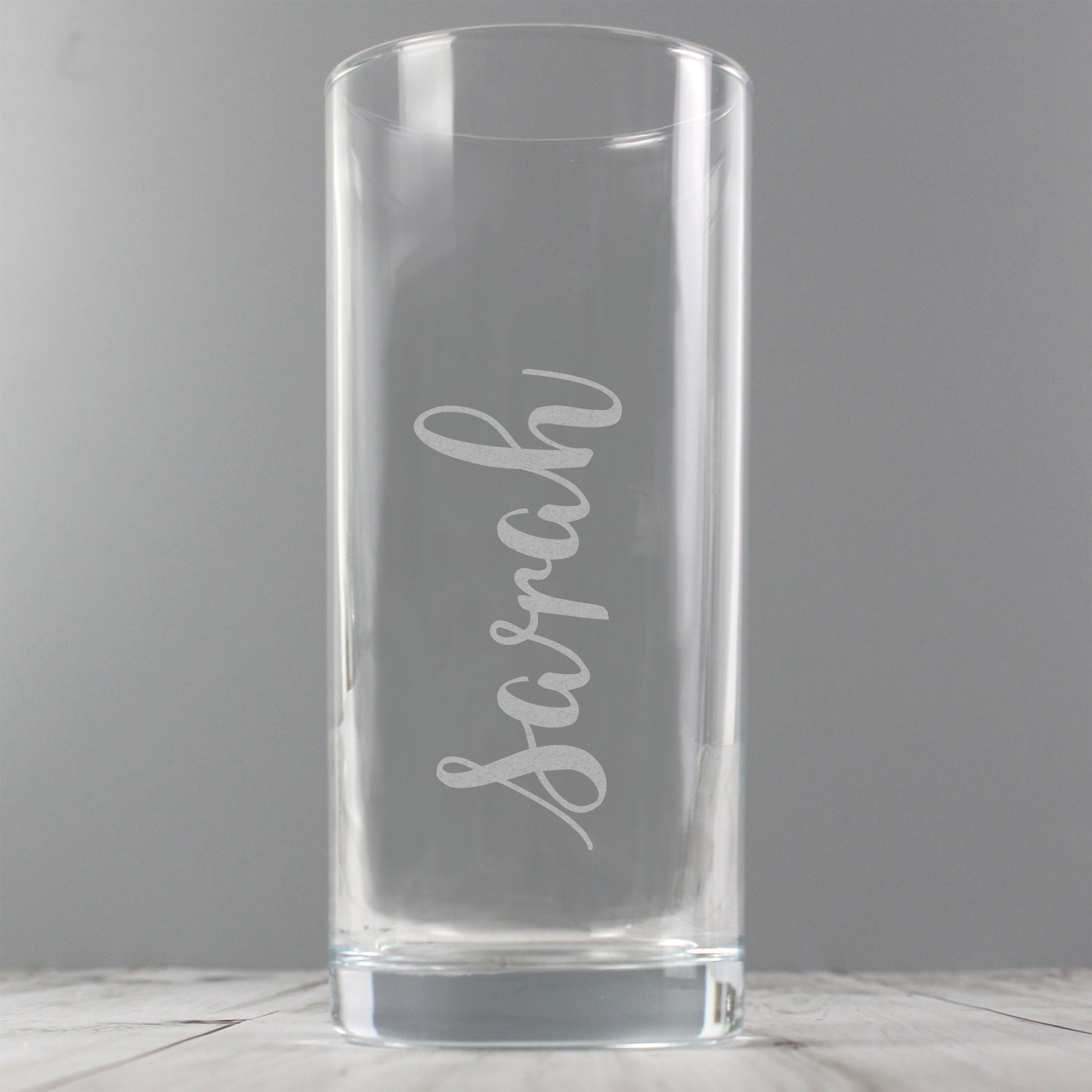 Personalised Name Only Engraved Hi Ball Glass - image 3