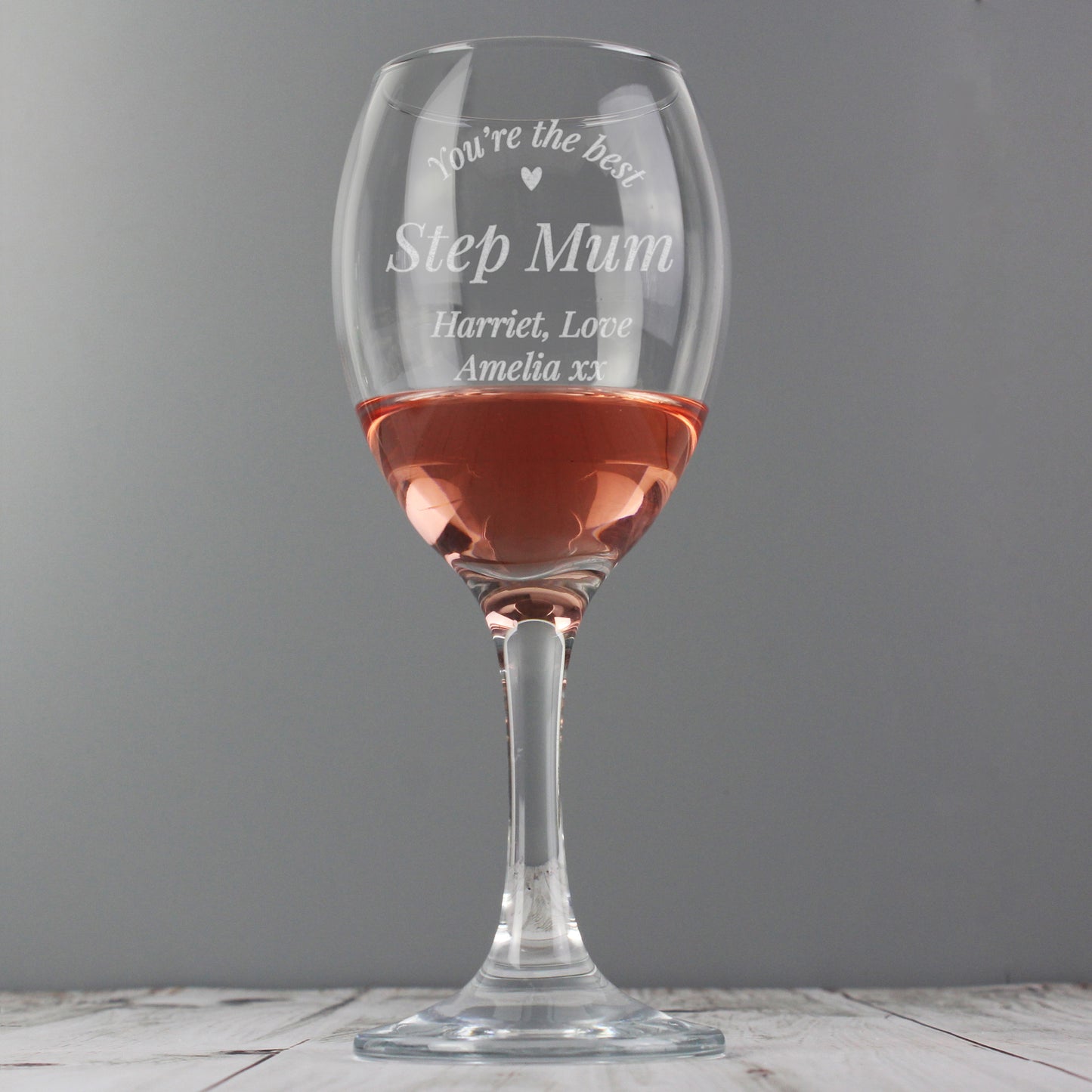 Personalised You Are The Best Wine Glass - image 4