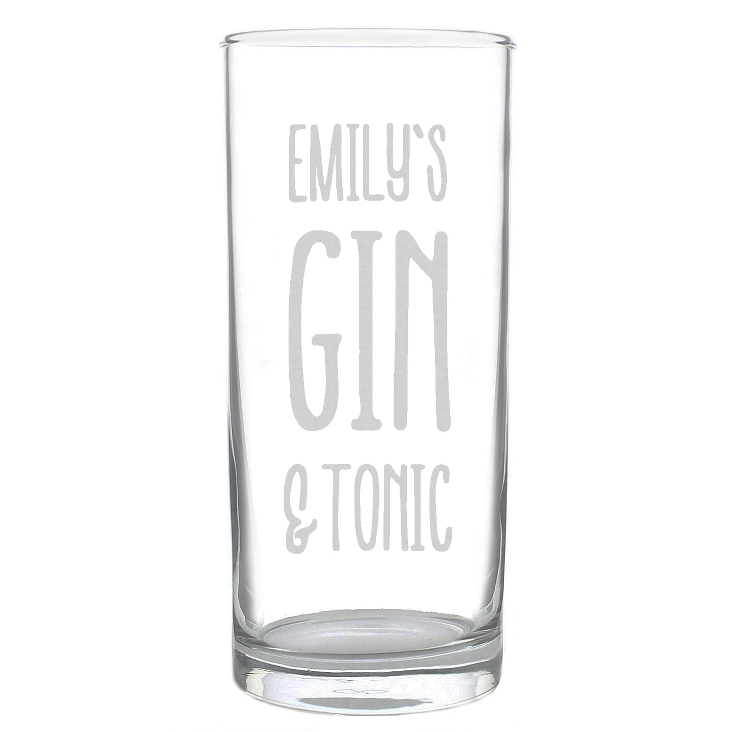 Personalised Gin & Tonic Hi Ball Glass - image 2