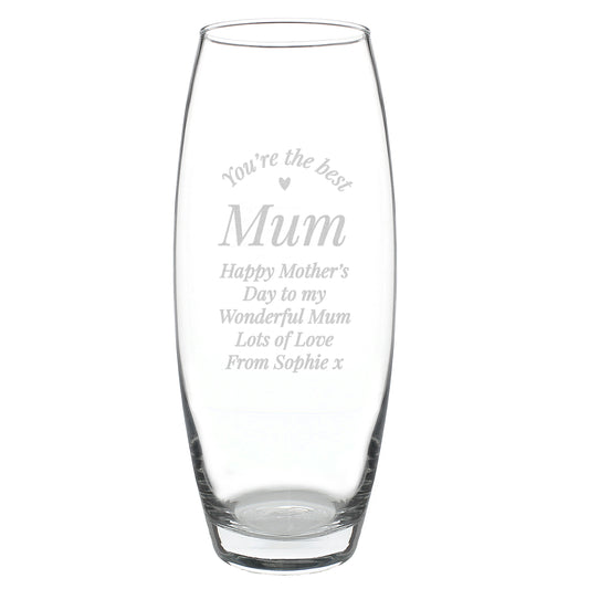 Personalised You Are The Best Bullet Vase - image 2