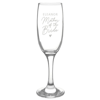 Personalised Mother of the Bride Flute Glass - image 5