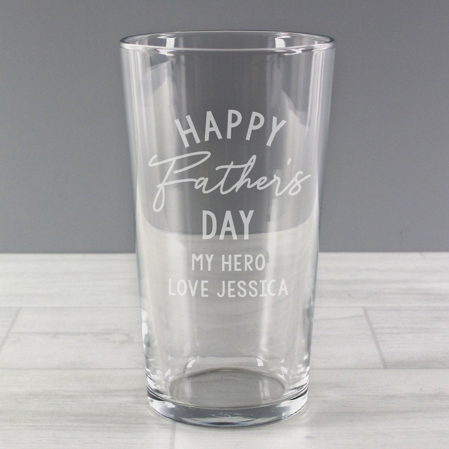 Personalised Father's Day Pint Glass - image 3