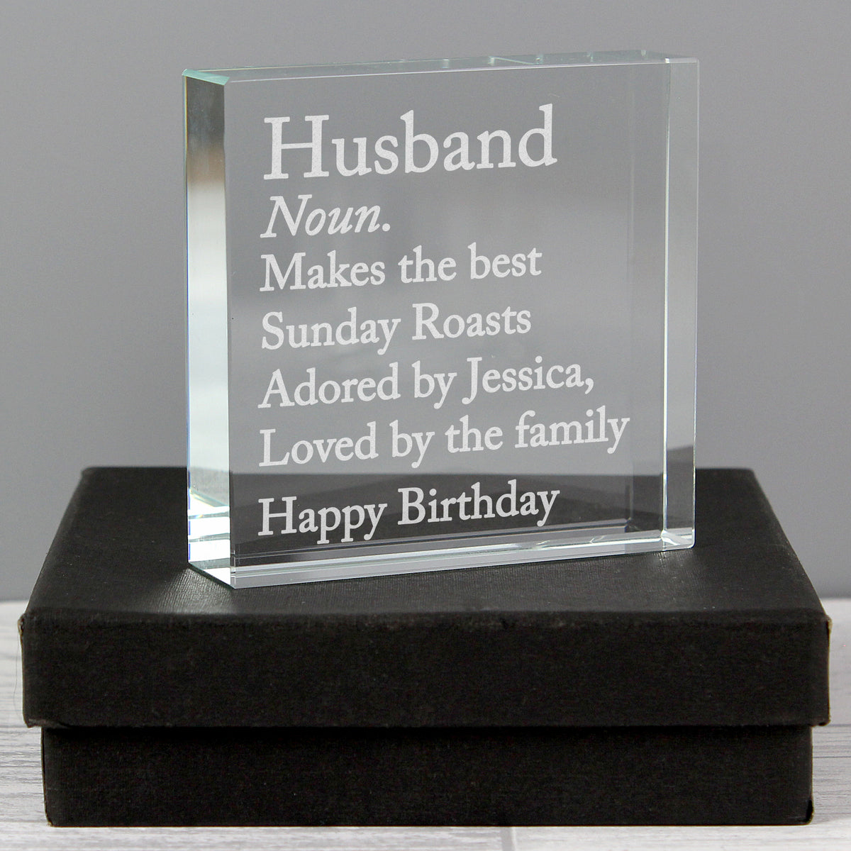 Personalised Dictionary Definition Crystal Token - image 5