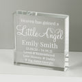 Personalised Little Angel Crystal Token from Heartfelt Gifts