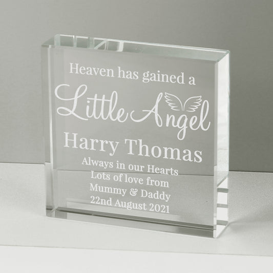 Personalised Little Angel Crystal Token - image 2