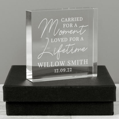 Personalised Carried for a Moment Crystal Token - image 3