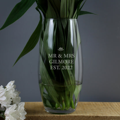 Personalised Bold Font Bullet Vase - image 2