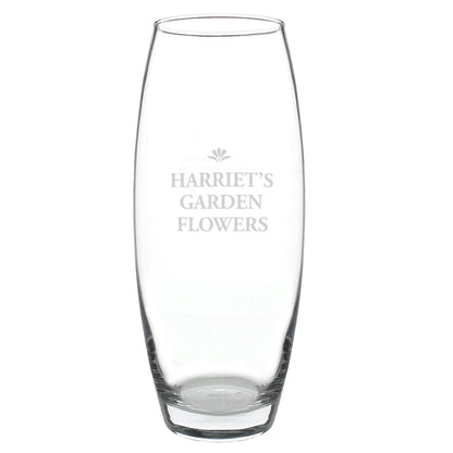 Personalised Bold Font Bullet Vase - image 4