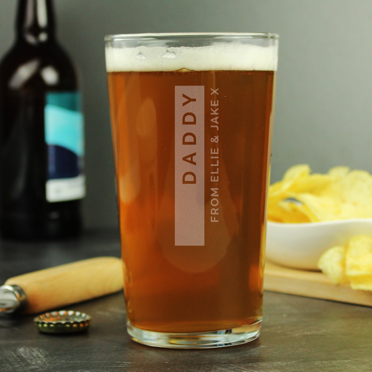 Personalised Free Text Pint Glass - image 3