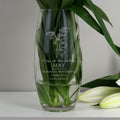 Personalised May Birth Flower Bullet Vase from Heartfelt Gifts