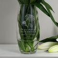 Personalised November Birth Flower Bullet Vase from Heartfelt Gifts
