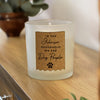 Personalised Paw Print Cork Label Candle Jar – Pet Lover Birthday Gift