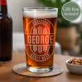 Personalised Brewery Style Pint Glass from Heartfelt Gifts