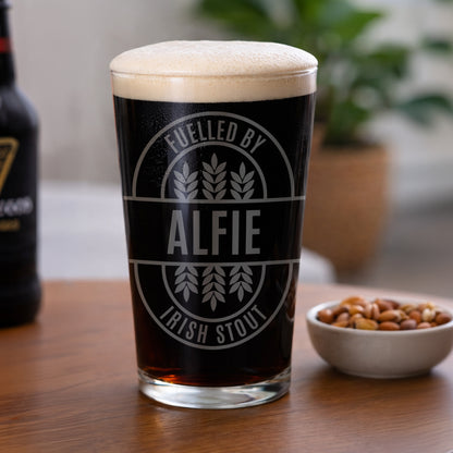Personalised Brewery Style Pint Glass - image 2