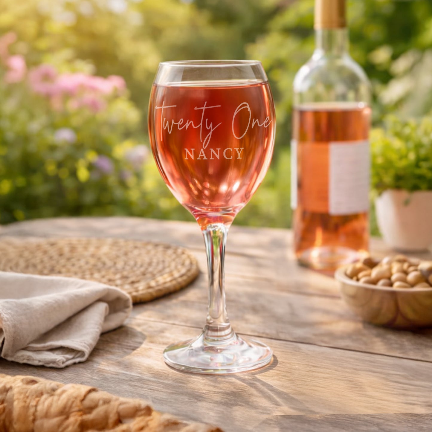 Personalised Age & Name Wine Glass â€“ Birthday Gift - image 3