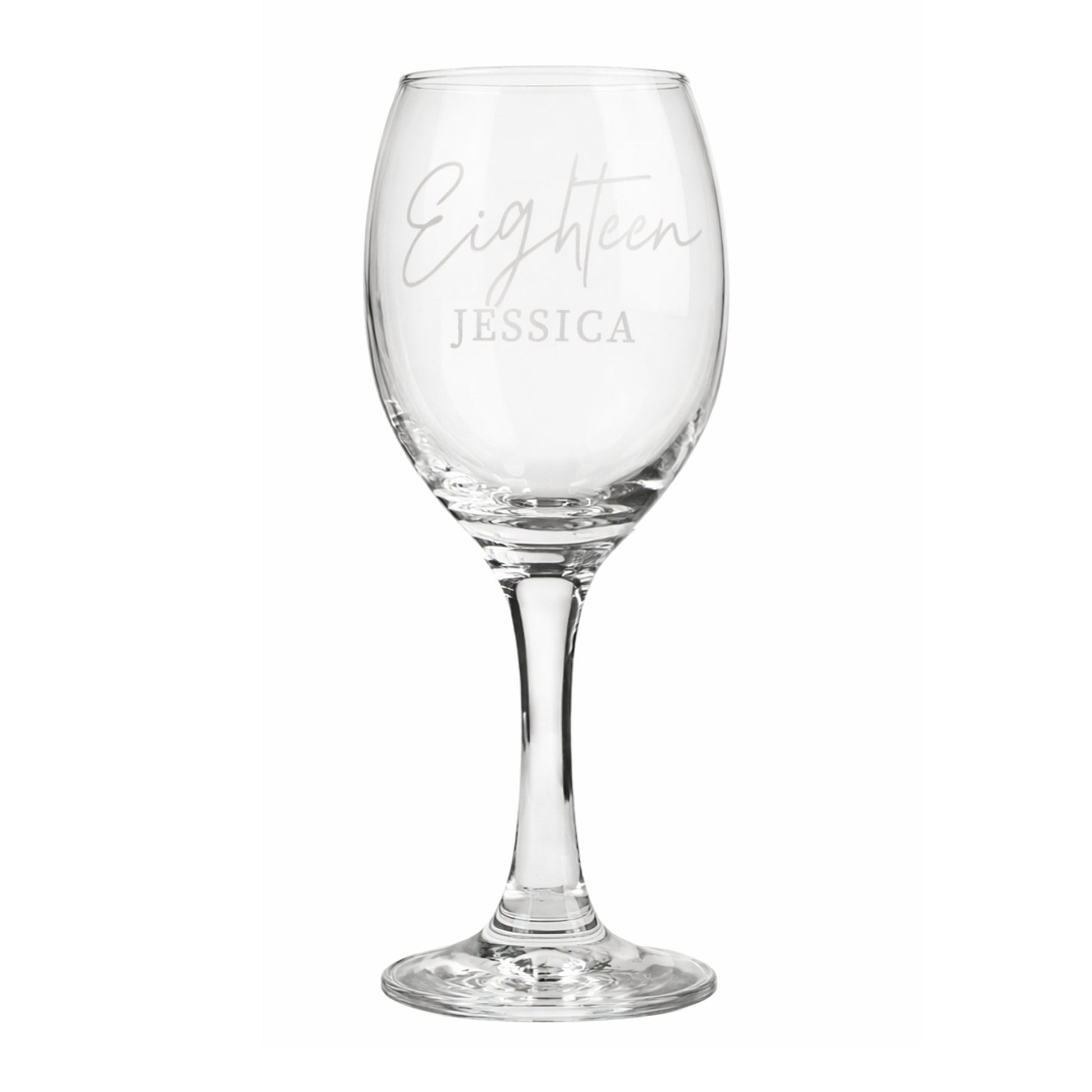 Personalised Age & Name Wine Glass â€“ Birthday Gift - image 5