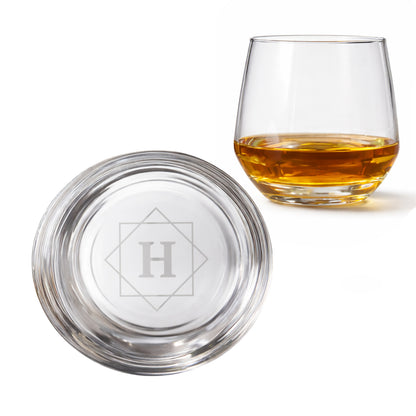Personalised Base Engraved Initial Tumbler - image 5