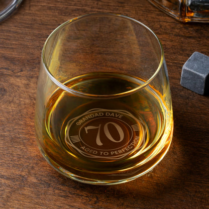 Personalised Base Engraved Big Age Tumbler - image 3