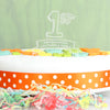 Personalised Acrylic '1st' Celebration Cake Topper