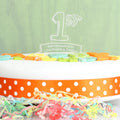 Personalised Acrylic '1st' Celebration Cake Topper from Heartfelt Gifts