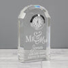 Personalised Mr & Mrs Crystal Clock