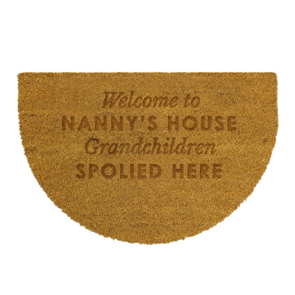 Personalised Free Text Half Moon Indoor Doormat - image 5