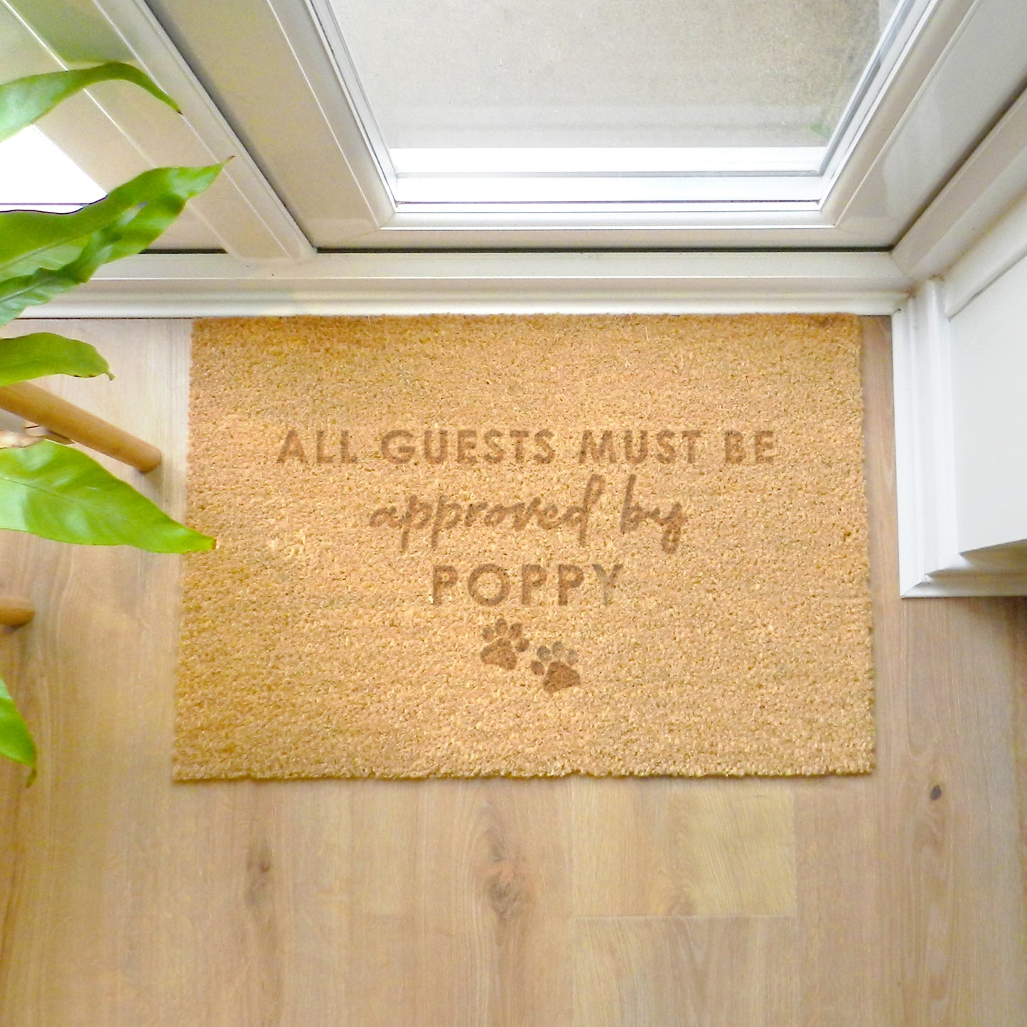Personalised Approved By The Pet Rectangle Indoor Doormat - image 4