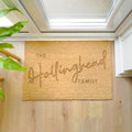 Personalised Couples Rectangle Indoor Doormat from Heartfelt Gifts