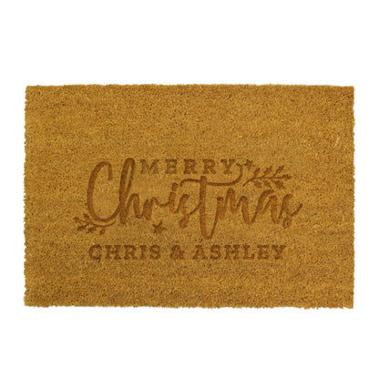 Personalised Christmas Rectangle Indoor Doormat - image 5