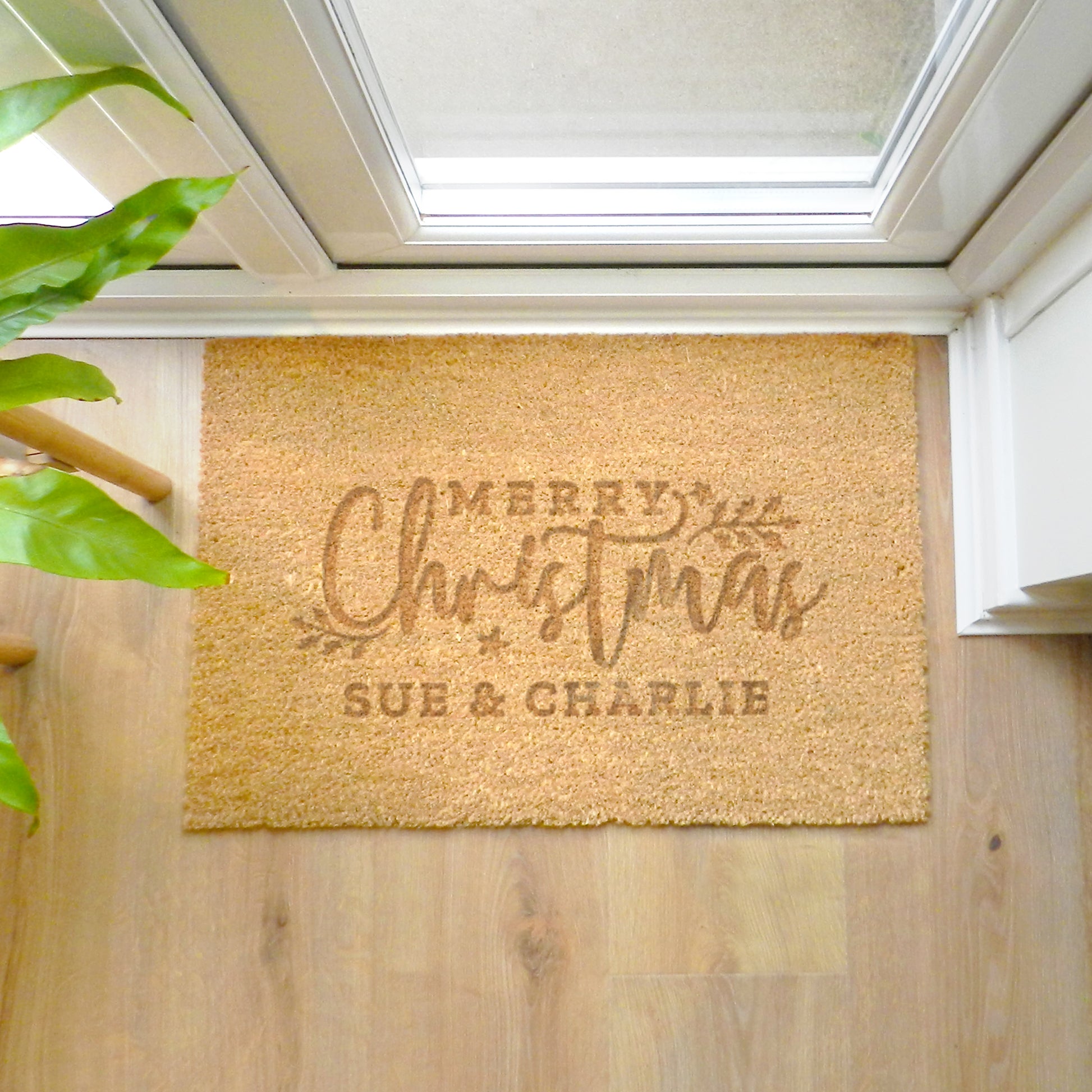 Personalised Christmas Rectangle Indoor Doormat - image 6