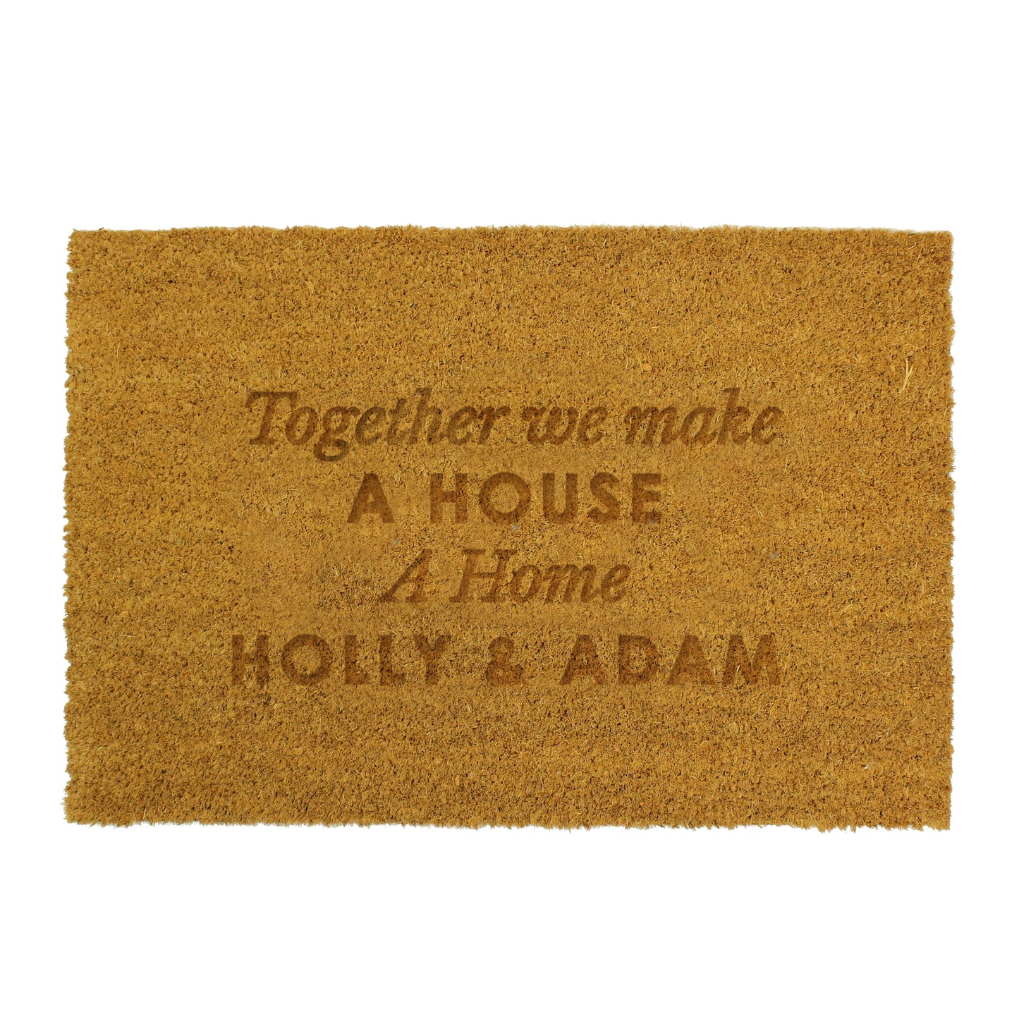 Personalised Free Text Rectangle Indoor Doormat - image 5