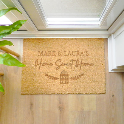 Personalised Home Sweet Home Rectangle Indoor Doormat - image 6