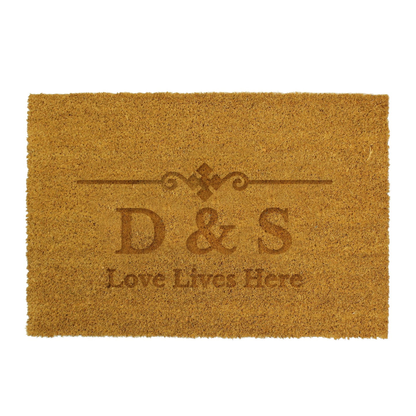 Personalised Ornate Rectangle Indoor Doormat - image 5