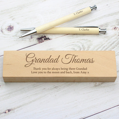 Personalised Any Message Wooden Pen & Box - image 11