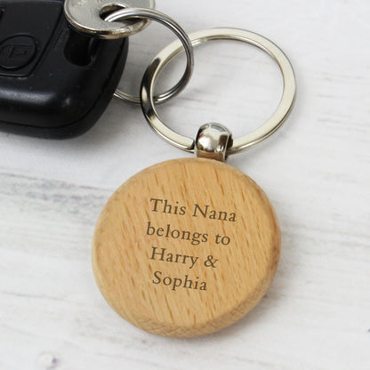 Personalised Wooden Keyring - image 13