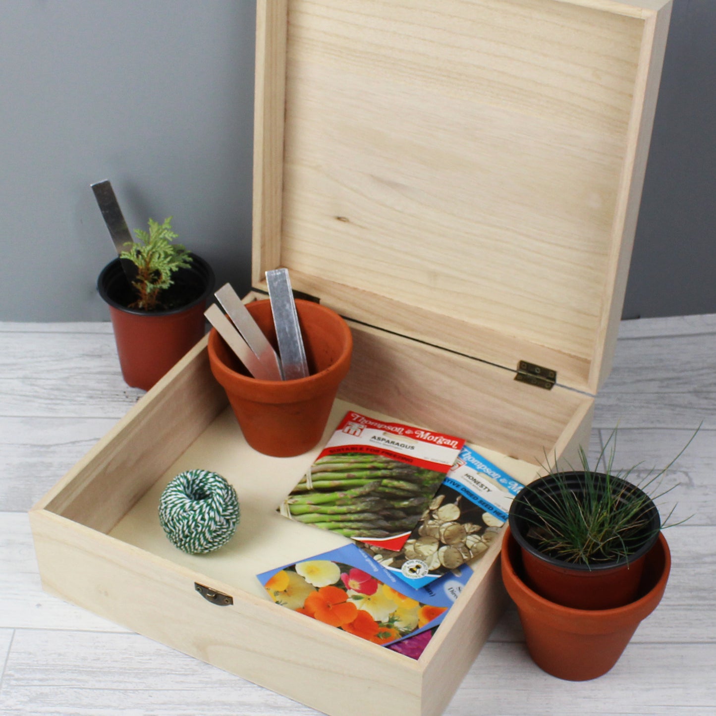 Personalised Floral Large Wooden Keepsake Box - image 6