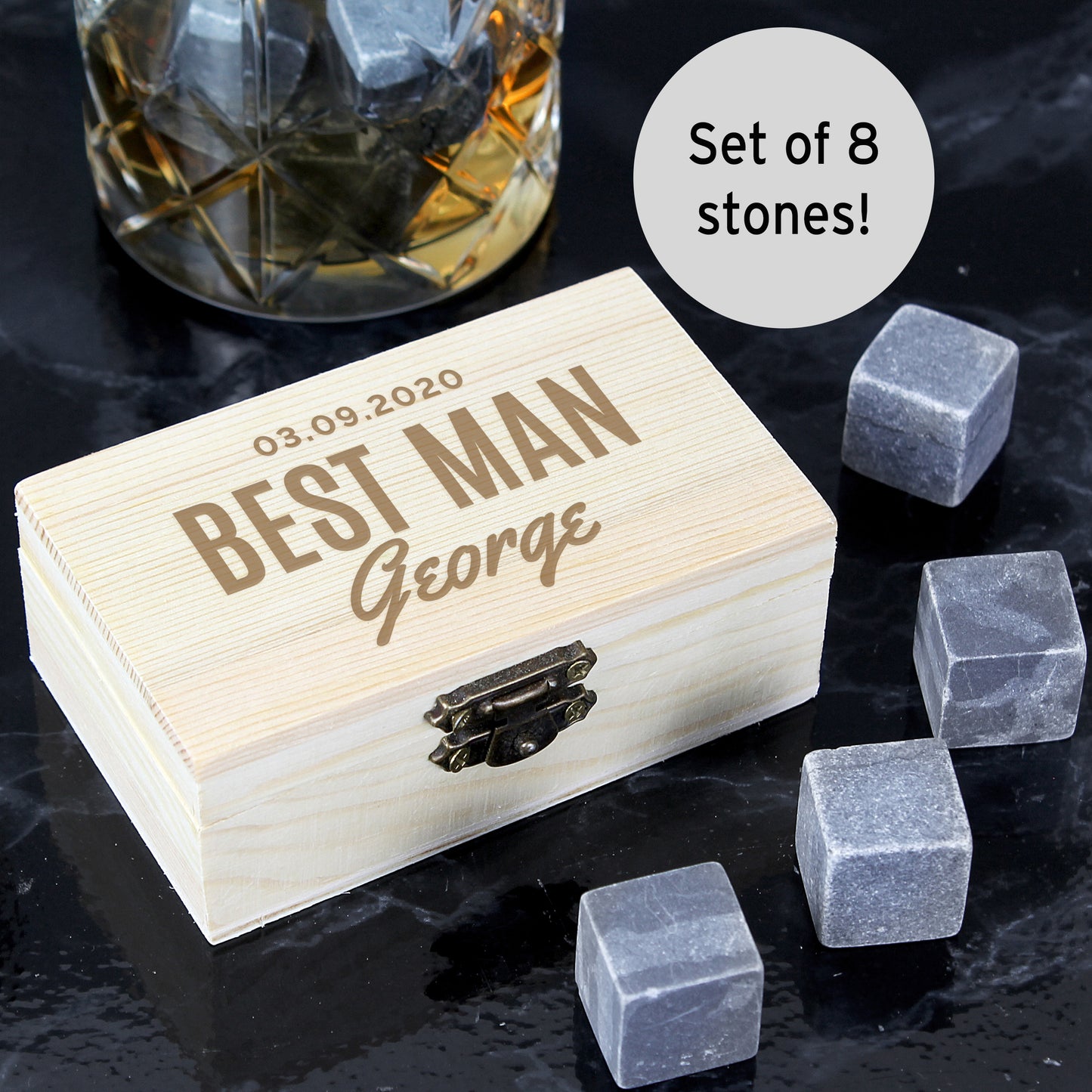 Personalised Cooling Stones from Heartfelt Gifts