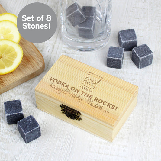 Personalised On The Rocks Cooling Stones - image 3