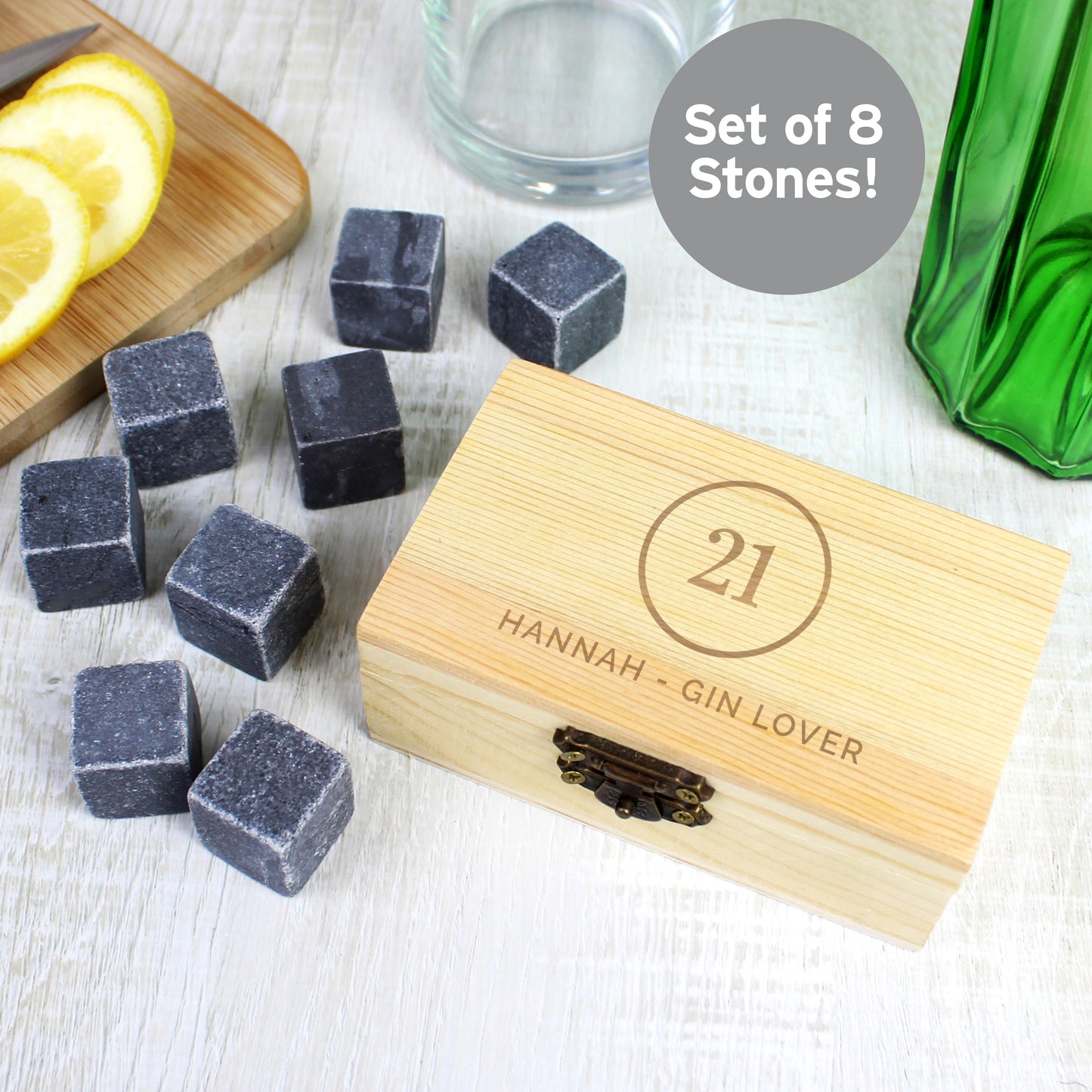 Personalised Birthday Cooling Stones from Heartfelt Gifts