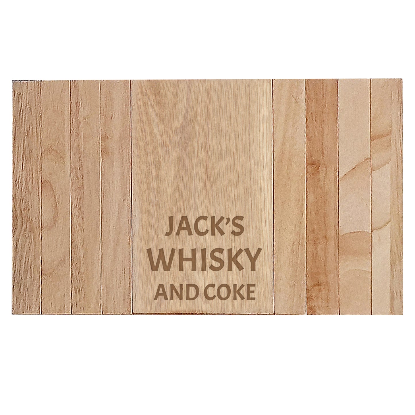 Personalised Large Free Text Wooden Sofa Tray - image 2