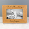 Personalised Free Text 6x4 Wooden Photo Frame