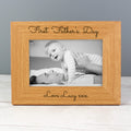Personalised Free Text 6x4 Wooden Photo Frame from Heartfelt Gifts